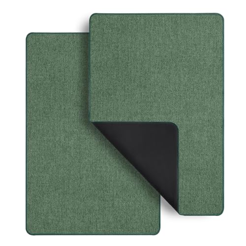 Set of 2 Ultra Thin Bathroom Rugs
