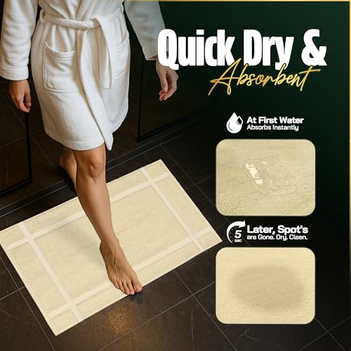 Cotton Bath Mats for Bathroom