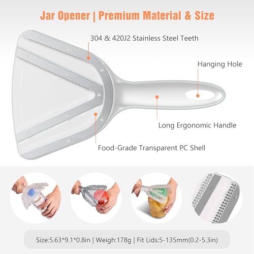 Jar Opener for Seniors & Weak Hands