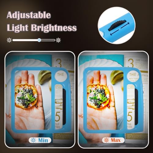 5X 10X Full Page Magnifying Glass for Reading