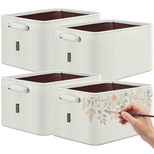 Fabric Closet Storage Bins for Shelves