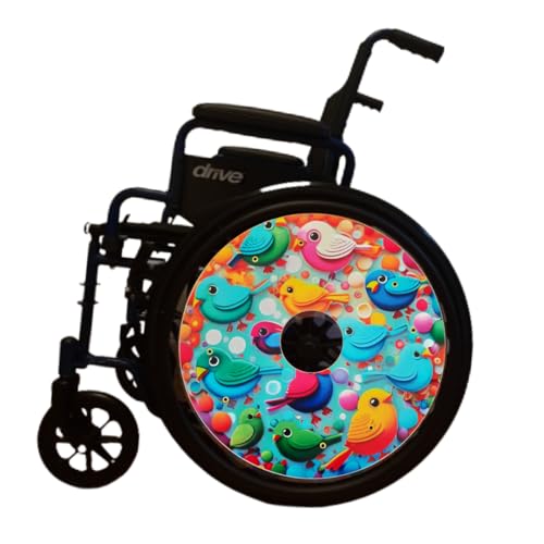 Designer Cover for Wheelchair Wheels