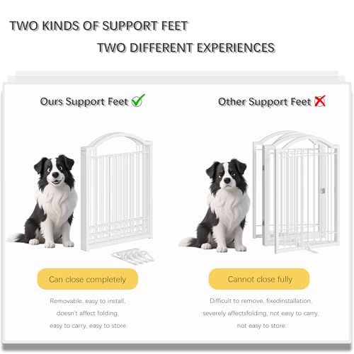 Metal No Drilling Expandable Dog Gate