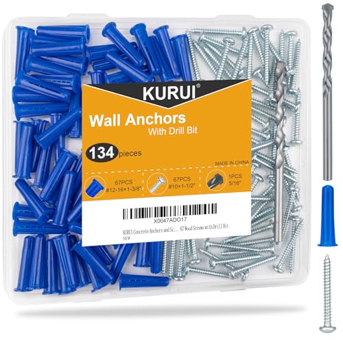 Anchors and Screws Assortment Kit