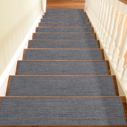 Non Slip Stair Treads for Wooden Steps Indoor