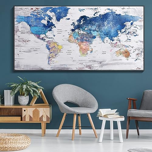 Large Decoration Modern Brown Wall Decor Artwork Home Bedroom Dining Room 30x60in