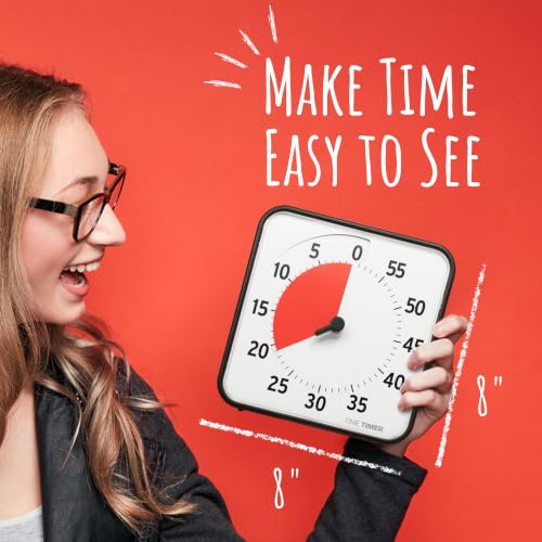 Original Visual Timer 60 Minute Countdown Clock with Dry Erase Activity Card