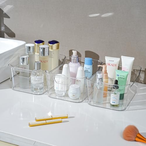 Clear Plastic Storage Bins