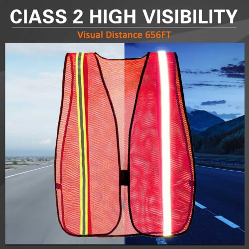 High Visibility Vest Reflective Safety Vest