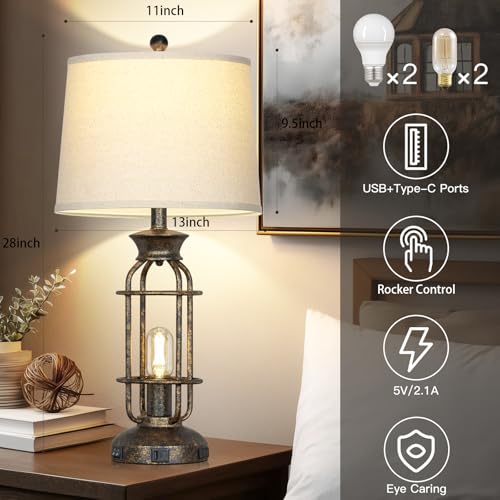Modern Table Lamps Set 2