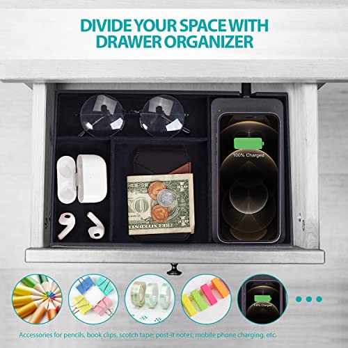 Valet Tray Built in Wireless Charging Pad
