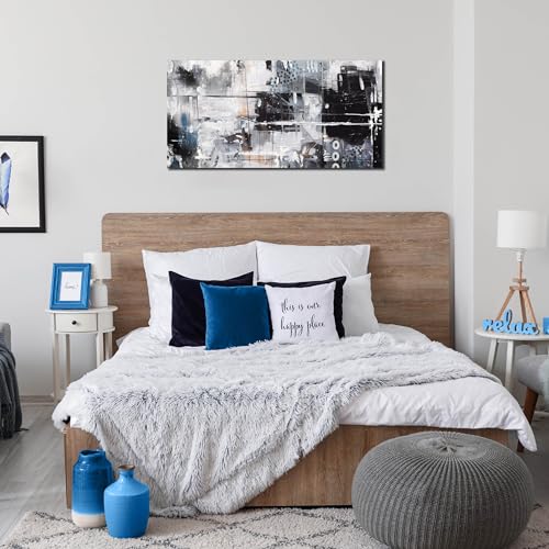 Abstract Canvas Wall Art for Living Room with Framed