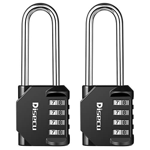 4 Digit Long Shackle Combination Lock