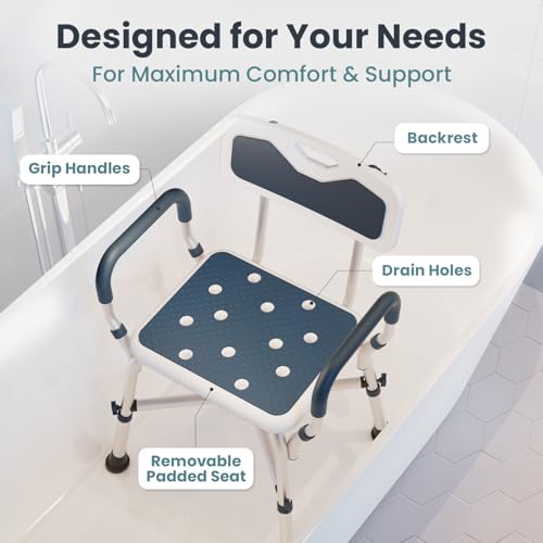 Shower Chair for Elderly and Disabled