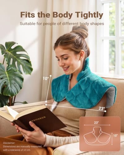 Heating Pad for Neck and Shoulders and Back Pain Relief