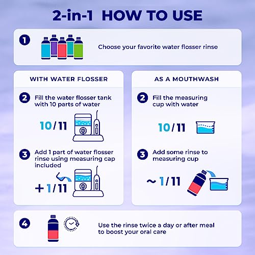 Water flosser Rinse White Teeth