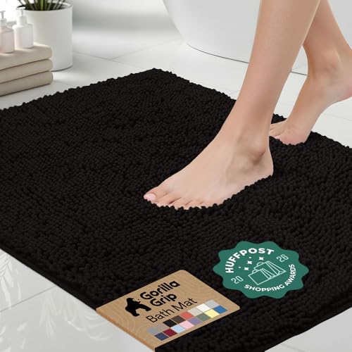 Bath Rug Mat Thick Soft Absorbent Chenille
