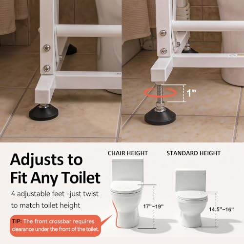 Electric Toilet Seat Lift with Handles