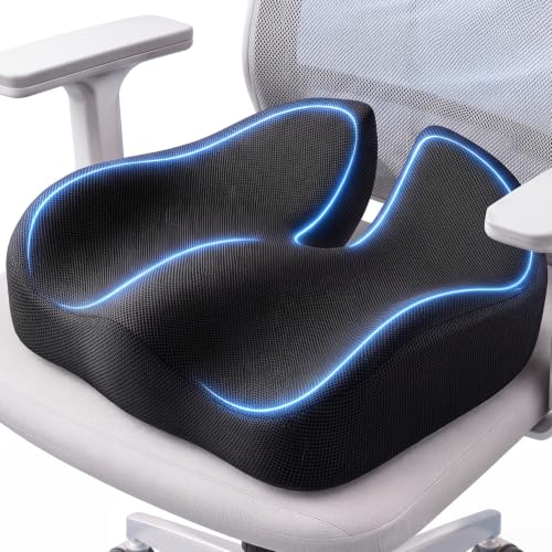 Seat Cushion Extra Large Memory Foam Cushion for Office Chair Cushions