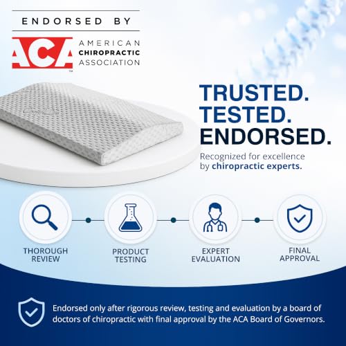 Lumbar Support Pillow for Sleeping Memory Foam Pillow for Back Pain Relief
