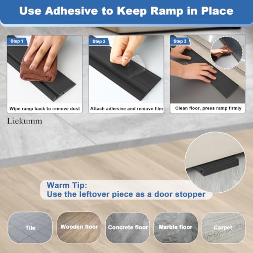 PVC Threshold Ramp for Doorways