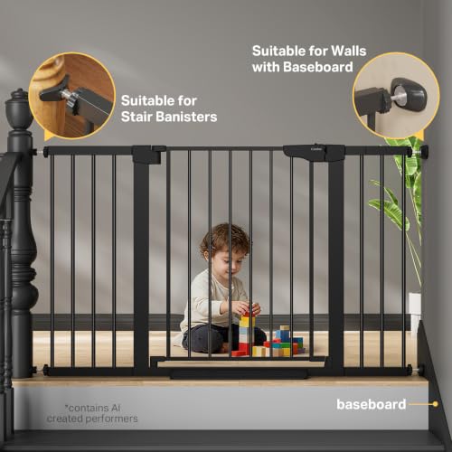 Extra Wide Baby Gate for Stairs