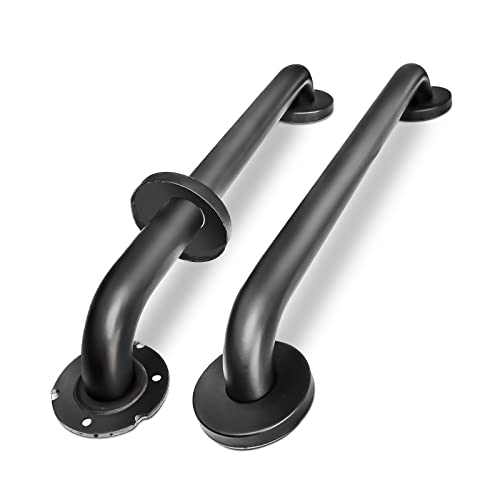2 Pack Shower Grab Bar 304 Stainless Steel Bathroom Grab Bar Handle Bathroom Shower Balance Bar Safety Hand Rail Support Handicap Elderly Senior Gravida Assist Bath Handle