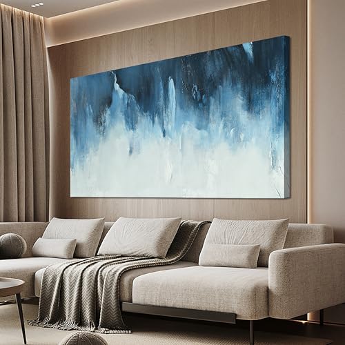 Oversized Wall Art Decor Gold Boho Canvas Art Wall Decor For Living Room