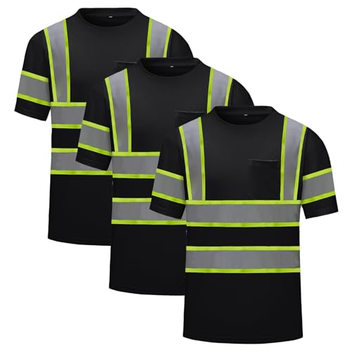 High Visibility Shirts Quick Dry Safety T Shirts