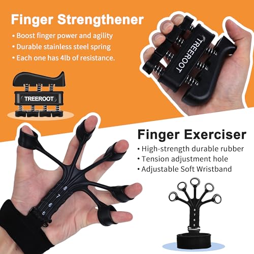 5PCS Grip Strength Trainer Kits