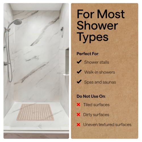 Patented Bath Tub Shower Mat