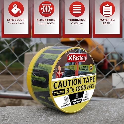 Yellow Caution Tape Roll Bulk