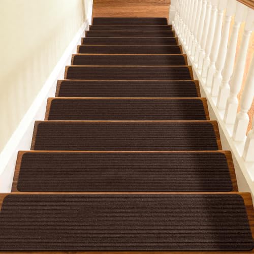 Non Slip Stair Treads for Wooden Steps Indoor