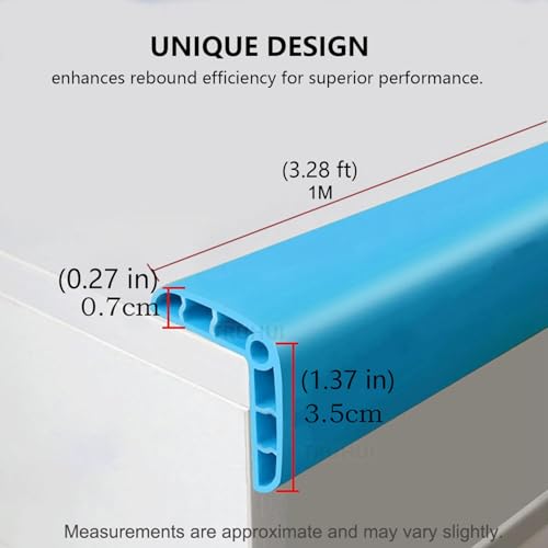 Colorful Rubber Wall Corner Guard Edge Protector