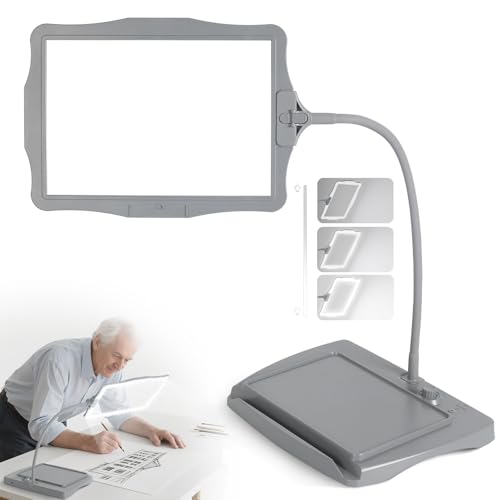 Magnifying Glass with Light and Stand