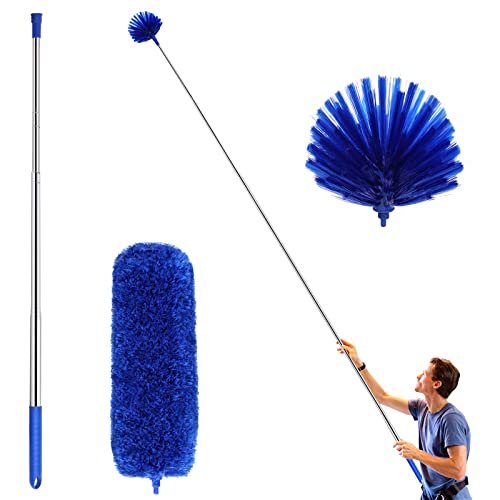 LAZYCOTTAGE Ceiling Fan Duster with Extension Pole