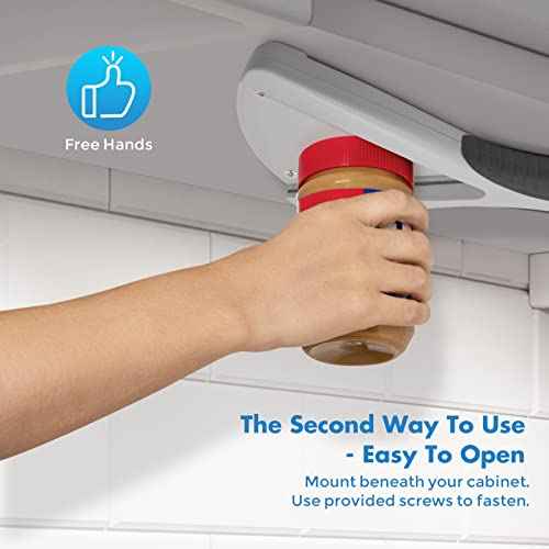 Jar Opener Effortless Jar Opener for Weak Hands & Seniors With Arthritis Jar Lid Opener for Arthritic Hands