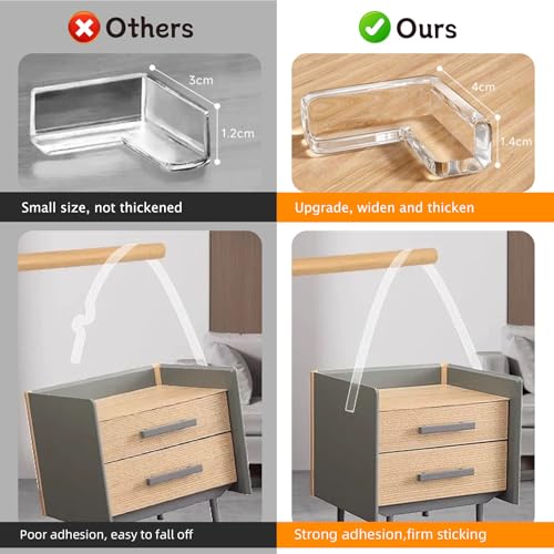 Clear Furniture Corner Protectors