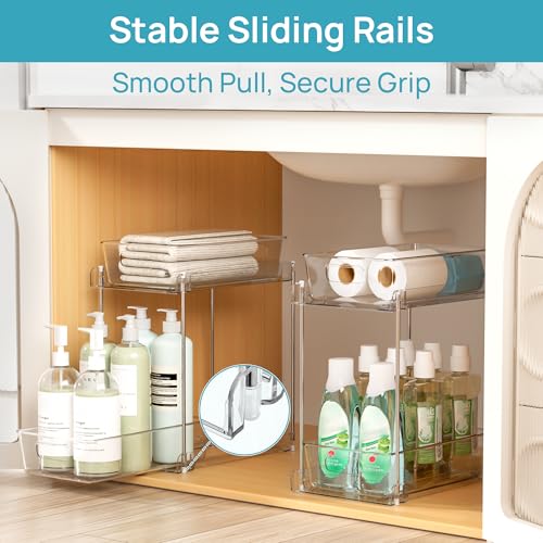 4 Pack Bathroom Organizer