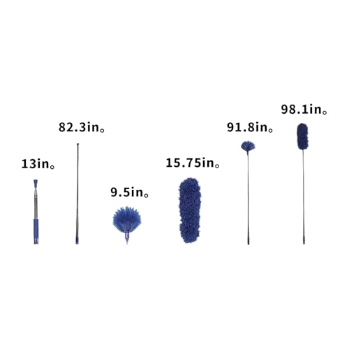 LAZYCOTTAGE Ceiling Fan Duster with Extension Pole