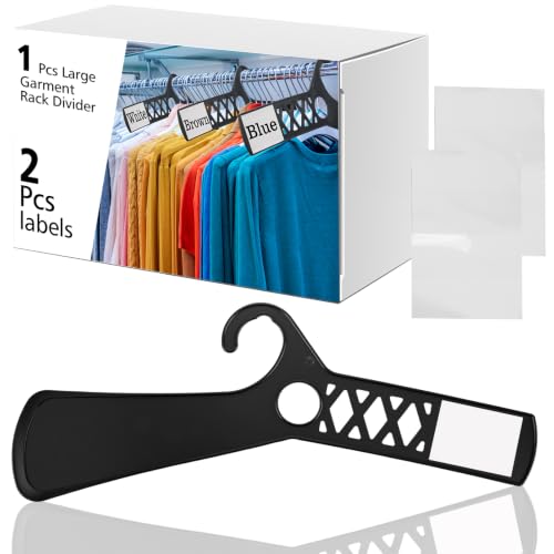 Large Closet Dividers and White Blank Cards