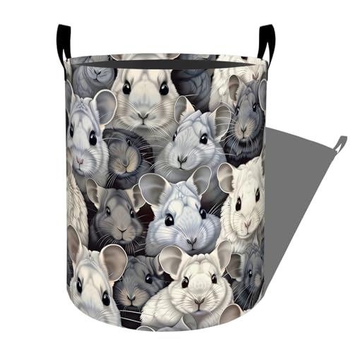 Funny Cartoon Potato Face Laundry Basket