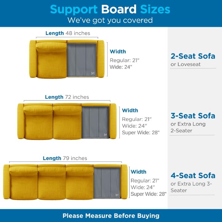 Couch Cushion Support Board for Sagging Sofa