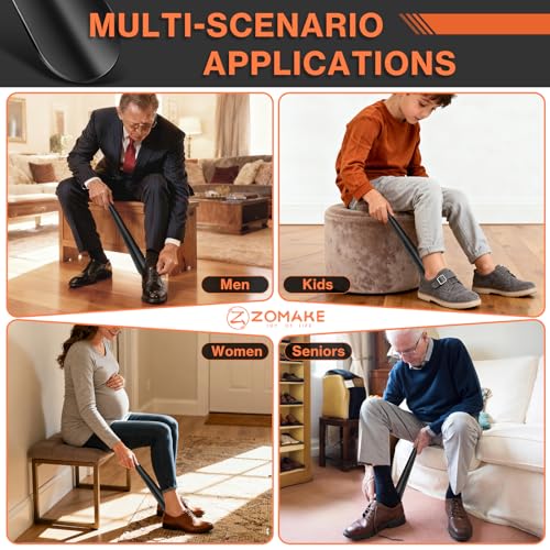 Shoe Horn Long Handle for Seniors Men Women