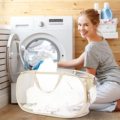 Sturdy Mesh Pop Up Laundry Hamper