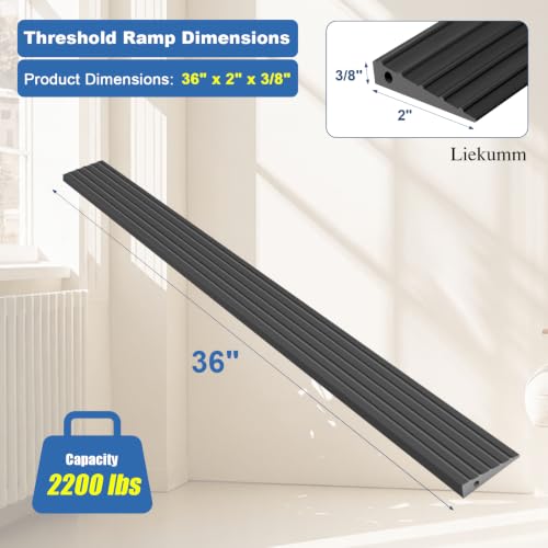 PVC Threshold Ramp for Doorways