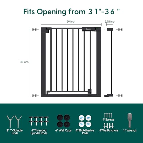 Baby Gate for Doorways and Stairs