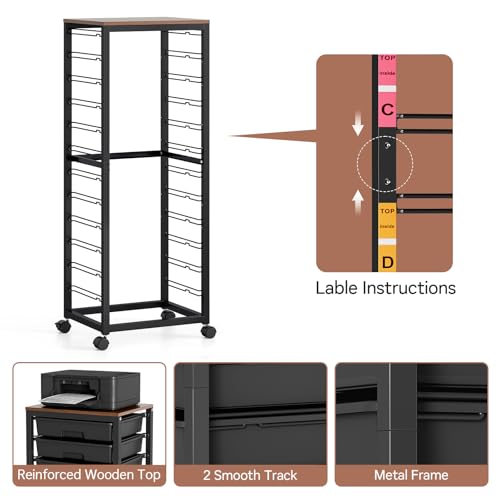 Rolling Cart with Drawers