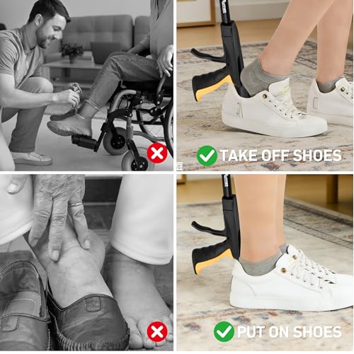 32 inch FDA Registered GrabRunner Folding Reacher Grabber Tool with Strong Magnetic and Swivel Head