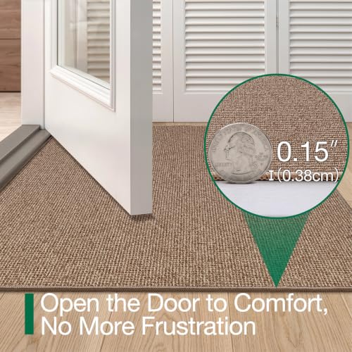 Ultra Thin Door Mat for Entryway